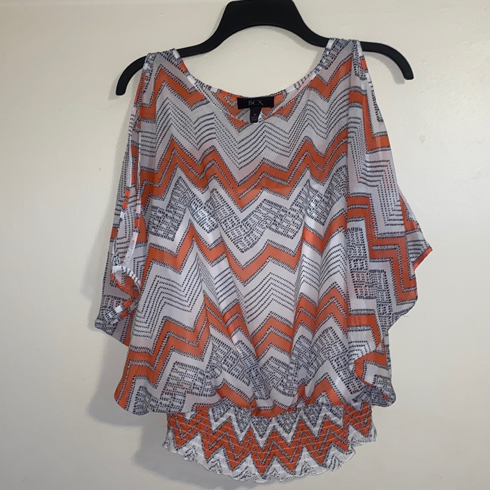 BCX top Blouse size M